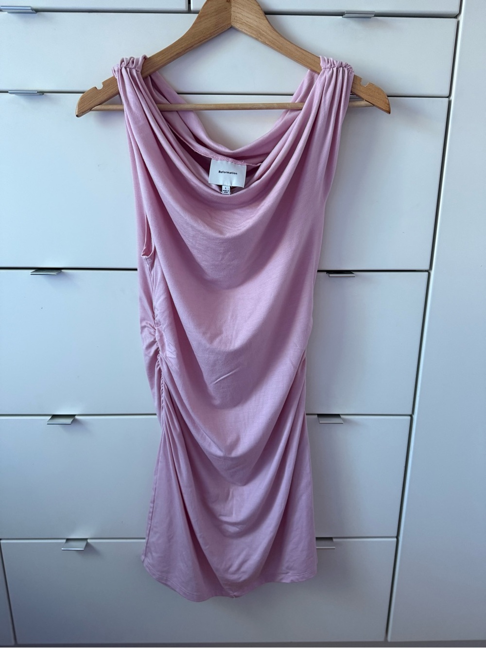 Reformation Belle Knit Dress – Size Large - Picture 4 of 6